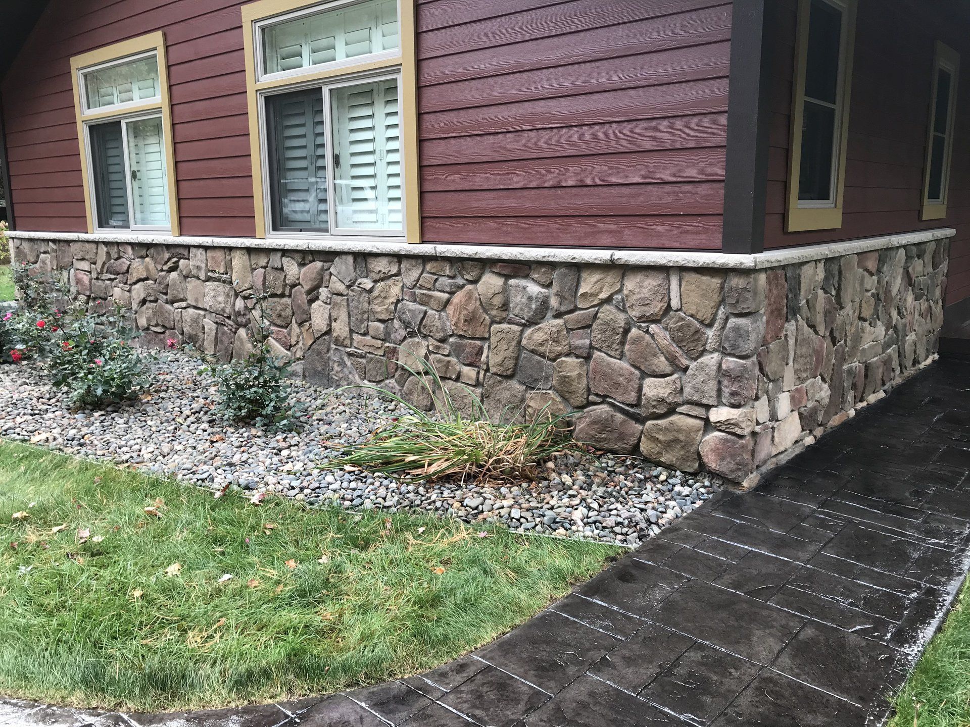 professional decorative stamped patios in Traverse City, MI