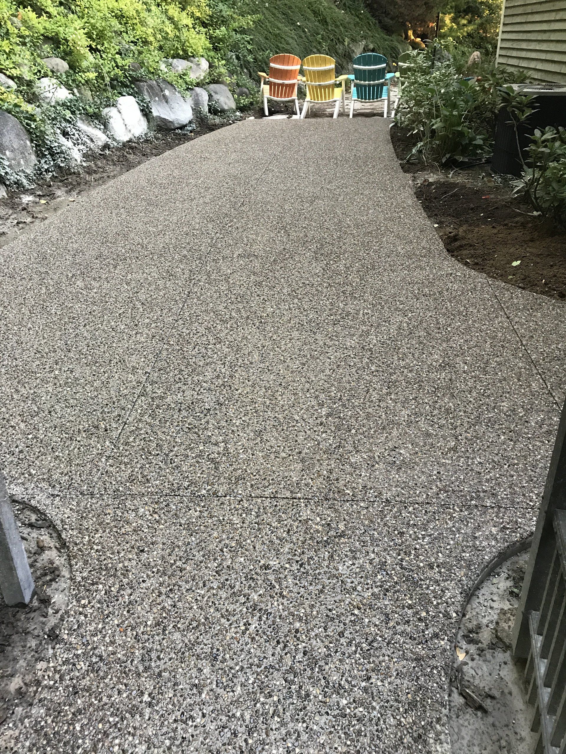 stamped driveways Traverse City, MI