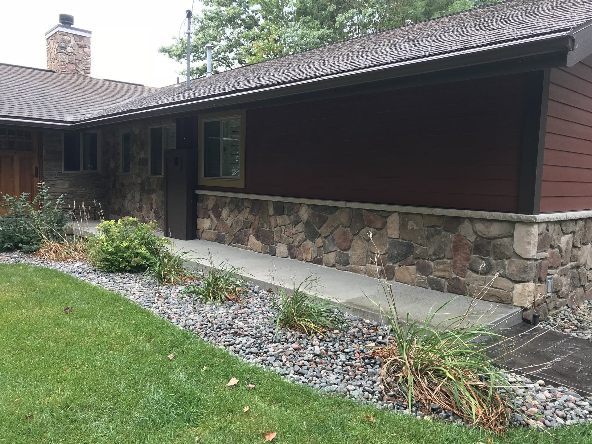decorative stamped patios in the Traverse City, MI area