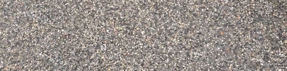 Exposed aggregate flooring sample