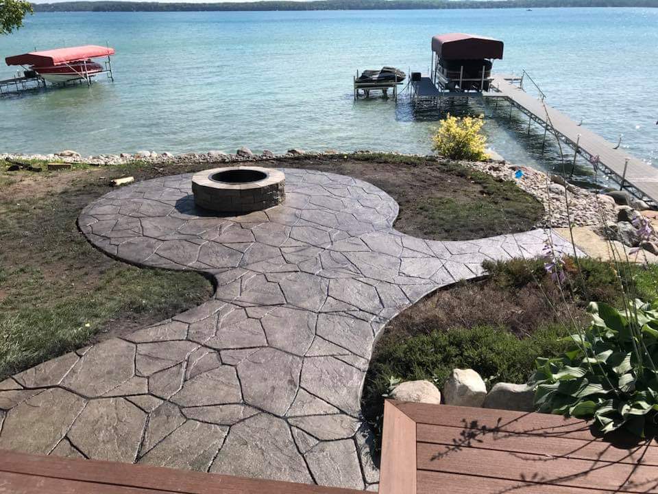 concrete driveways for Traverse City, MI