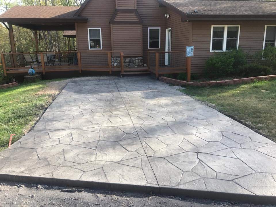 concrete patio services for Traverse City, MI
