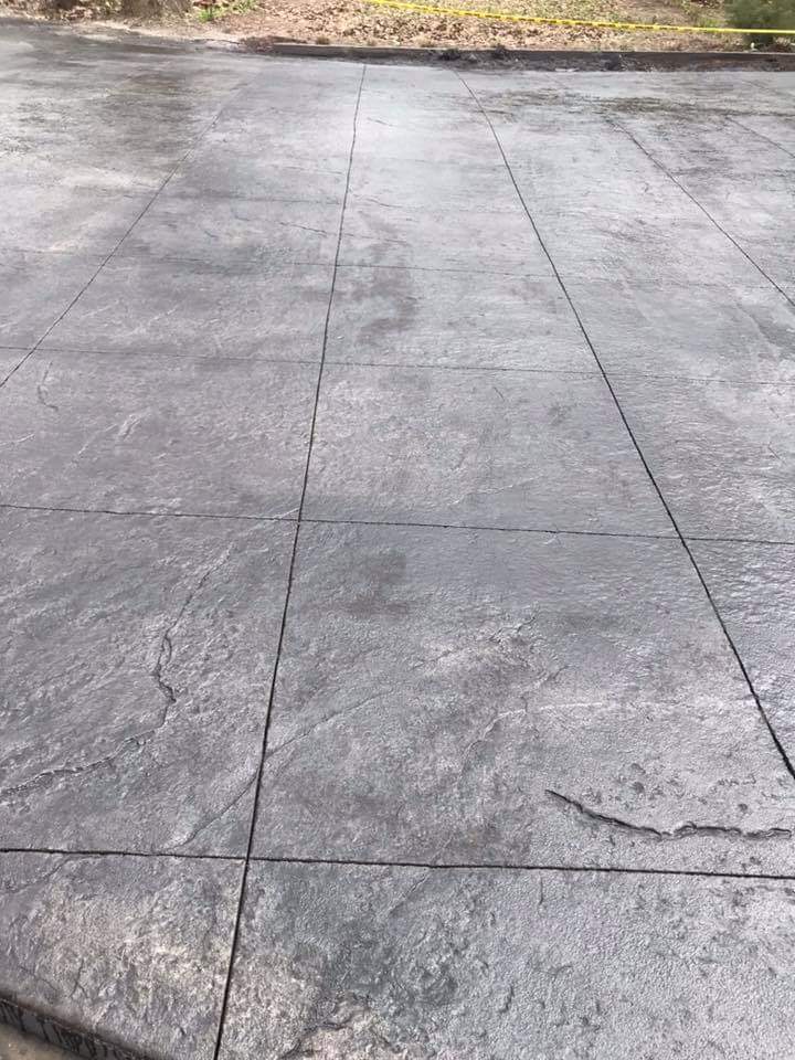 concrete patio installation for Traverse City, MI