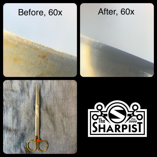 Metzenbaum scissor sharpening, mayo scissor sharpening, tenotomy scissor sharpening,  scissor instrument sharpening, doctor scissor sharpening, surgical pack sharpening, tiny scissor sharpening, small scissor sharpening, surgical instrument repair, surgical scissor repair, bandage scissor sharpening