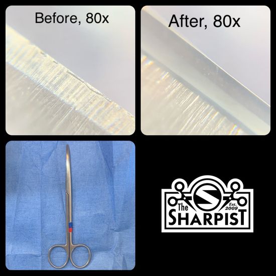 Metzenbaum scissor sharpening, mayo scissor sharpening, tenotomy scissor sharpening,  scissor instrument sharpening, doctor scissor sharpening, surgical pack sharpening, tiny scissor sharpening, small scissor sharpening, surgical instrument repair, surgical scissor repair, bandage scissor sharpening