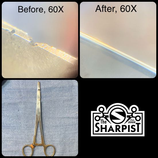 Metzenbaum scissor sharpening, mayo scissor sharpening, tenotomy scissor sharpening,  scissor instrument sharpening, doctor scissor sharpening, surgical pack sharpening, tiny scissor sharpening, small scissor sharpening, surgical instrument repair, surgical scissor repair, bandage scissor sharpening