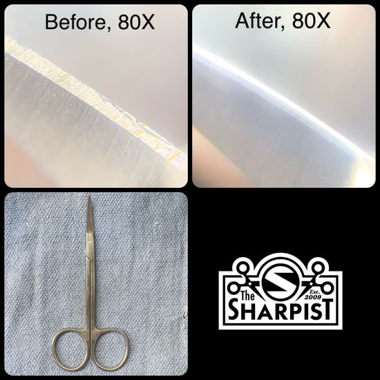 Metzenbaum scissor sharpening, mayo scissor sharpening, tenotomy scissor sharpening,  scissor instrument sharpening, doctor scissor sharpening, surgical pack sharpening, tiny scissor sharpening, small scissor sharpening, surgical instrument repair, surgical scissor repair, bandage scissor sharpening