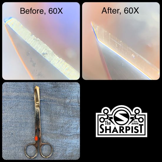 Metzenbaum scissor sharpening, mayo scissor sharpening, tenotomy scissor sharpening,  scissor instrument sharpening, doctor scissor sharpening, surgical pack sharpening, tiny scissor sharpening, small scissor sharpening, surgical instrument repair, surgical scissor repair, bandage scissor sharpening