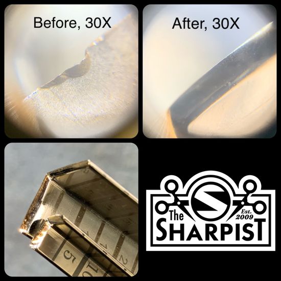 Orthopedic osteotome sharpening, osteotome repair, Anderson, Army, splitting ostetomes, Cherry, Cobb, Converse, Dahmen, Hibbs, Hoke, Lambotte, and Nicolson, microtome sharpening and repair