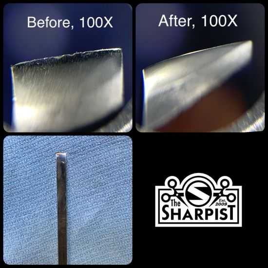 Orthopedic osteotome sharpening, osteotome repair, Anderson, Army, splitting ostetomes, Cherry, Cobb, Converse, Dahmen, Hibbs, Hoke, Lambotte, and Nicolson, microtome sharpening and repair