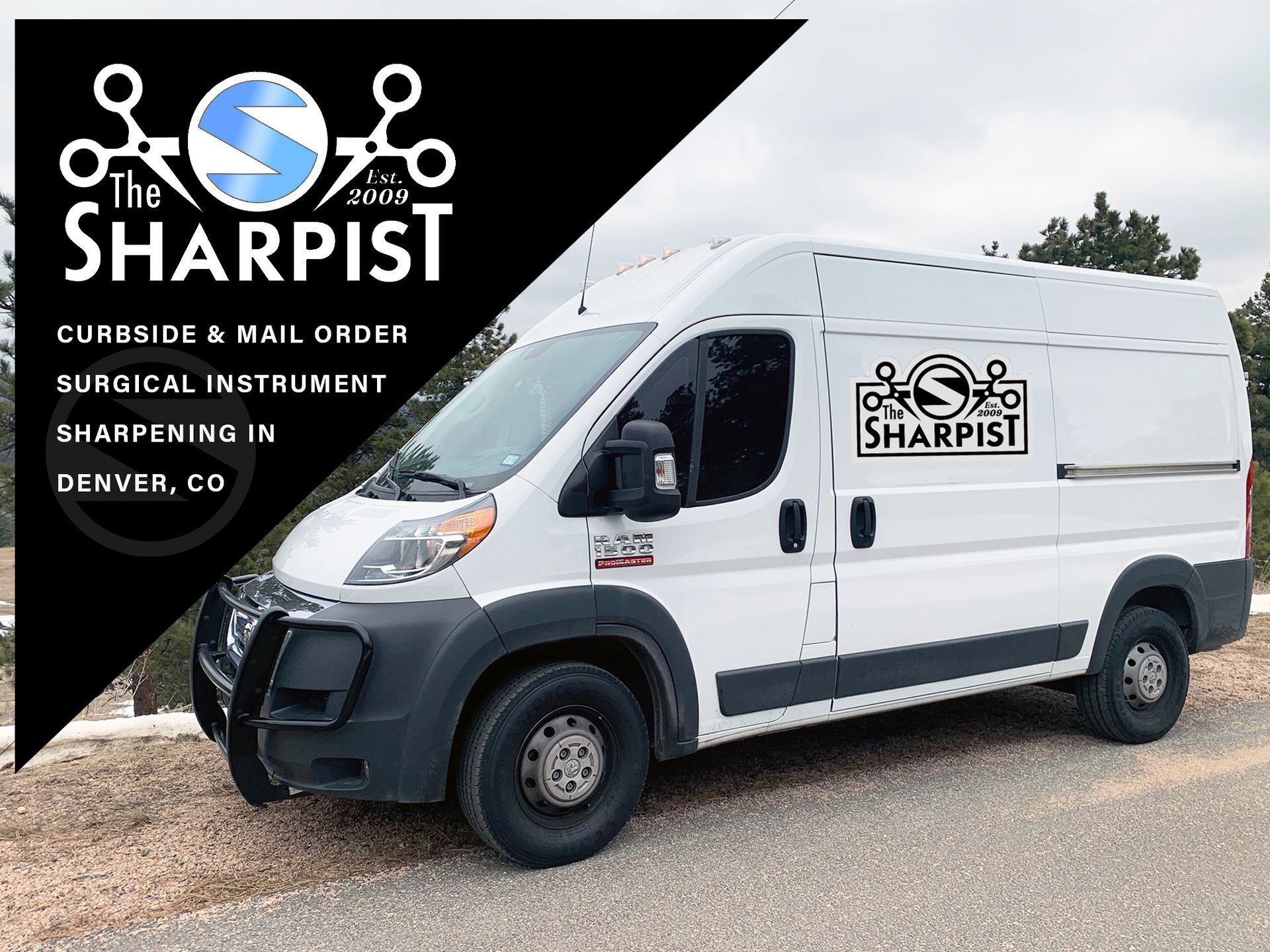 The Sharpist's mobile workshop on wheels