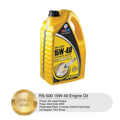 RS-500 15W-40 Engine Oil