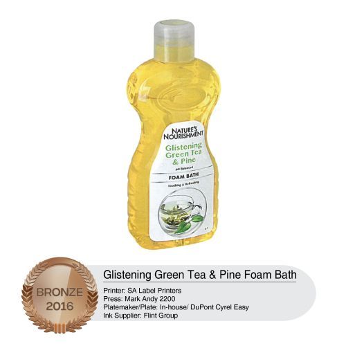 Glistening Green Tea and Pine Foam Bath