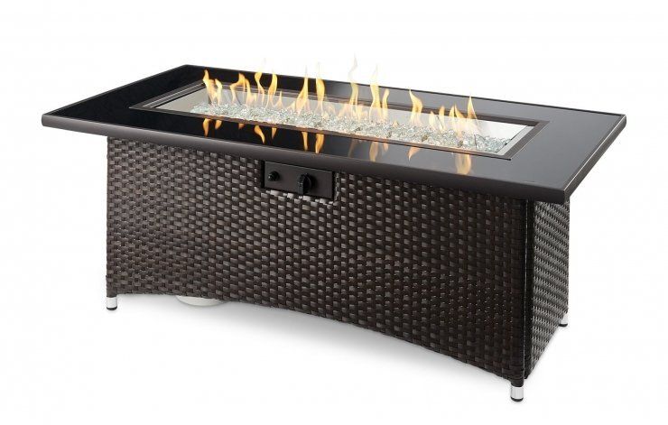 Balsam Montego Linear Gas Fire Pit Table — Boothwyn, PA — Half Price Hot Tubs