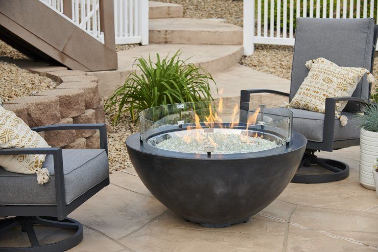 Black Cove Gas Fire Pit Bowl — Boothwyn, PA — Half Price Hot Tubs