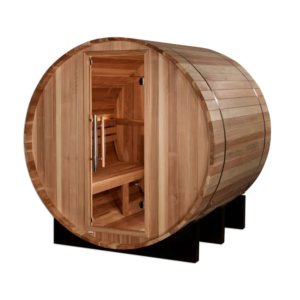 Pro 6 P6-5210-01 Near Zero EMF Far Infrared Sauna Clear Glass 1-2 Person