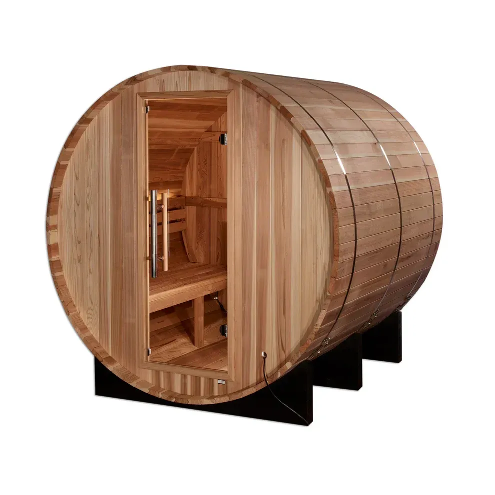 Pro 6 P6-5210-01 Near Zero EMF Far Infrared Sauna Clear Glass 1-2 Person