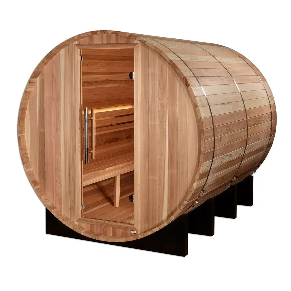 Pro 6 P6-5210-01 Near Zero EMF Far Infrared Sauna Clear Glass 1-2 Person