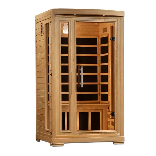 Pro 6 Madison Near Zero EMF Far Infrared Sauna Tinted Glass 1-2 Person