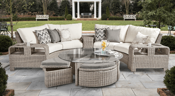 St Tropez Curved Sectional — Boothwyn, PA — Half Price Hot Tubs