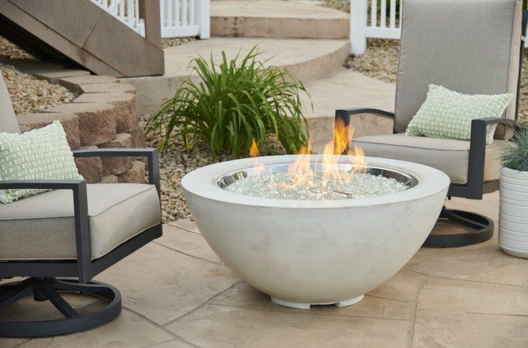 White Cove 30 Gas Fire Pit Bowl — Boothwyn, PA — Half Price Hot Tubs