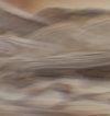 Blurred close-up of light brown, layered, flowing shapes.
