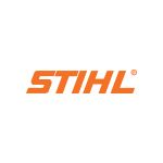 STIHL logo in orange on a white background.