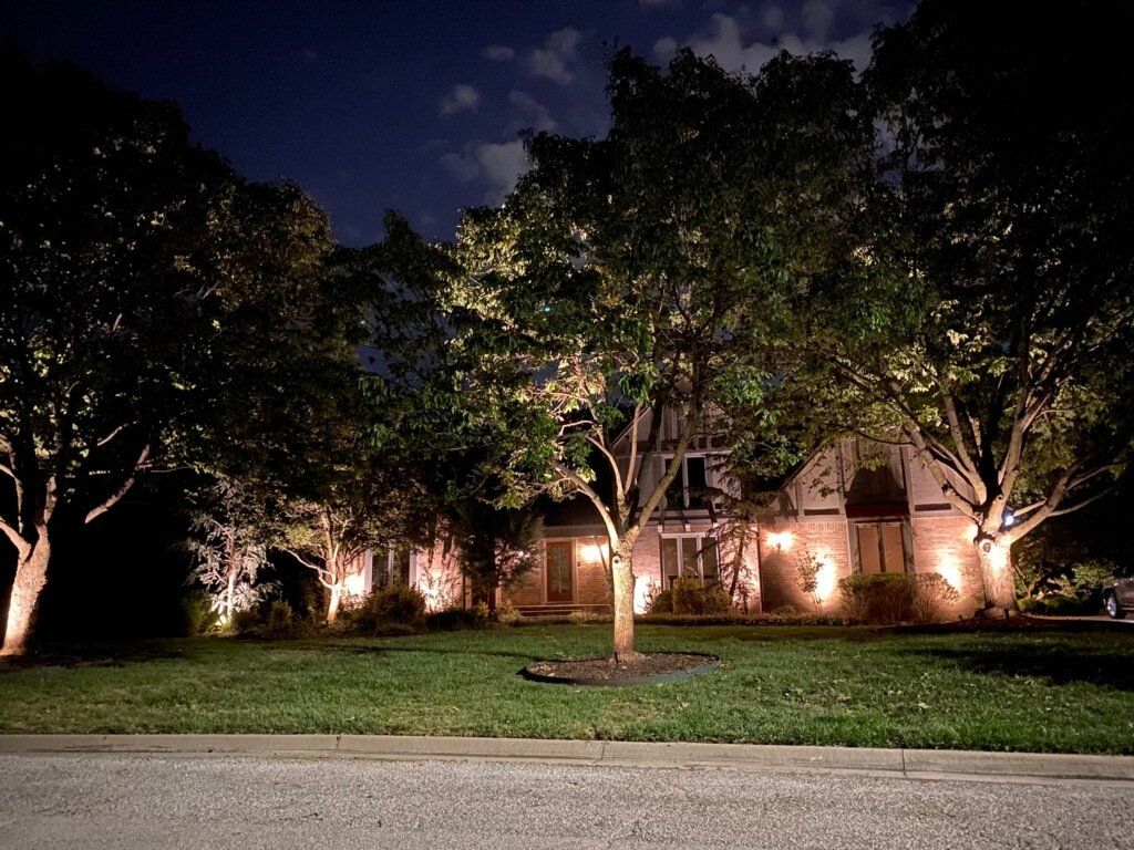 An example of lighting by residential electric contractors' work in Wichita, KS