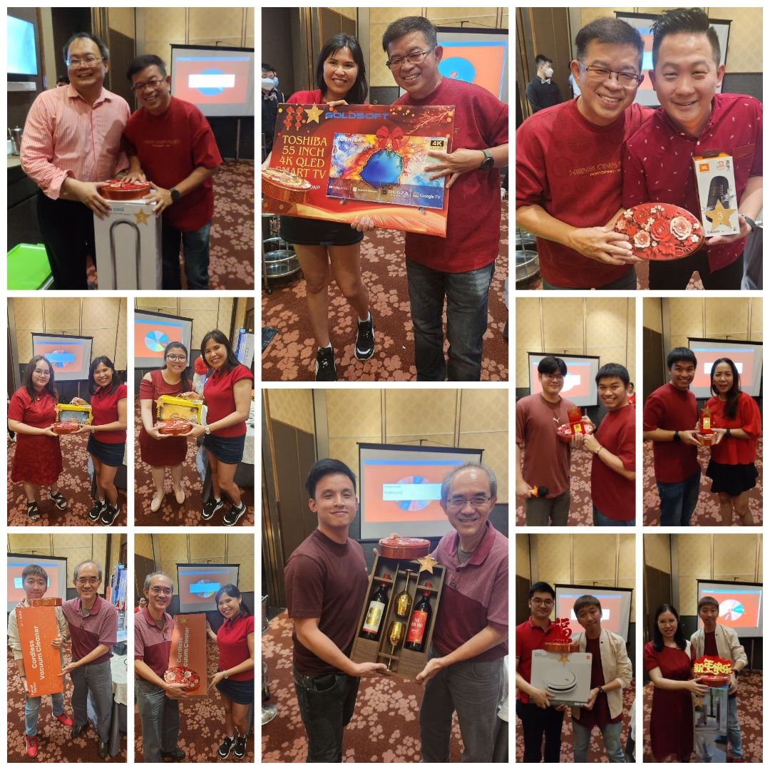 Goldsoft CNY Annual Dinner 2025 lucky draw winners