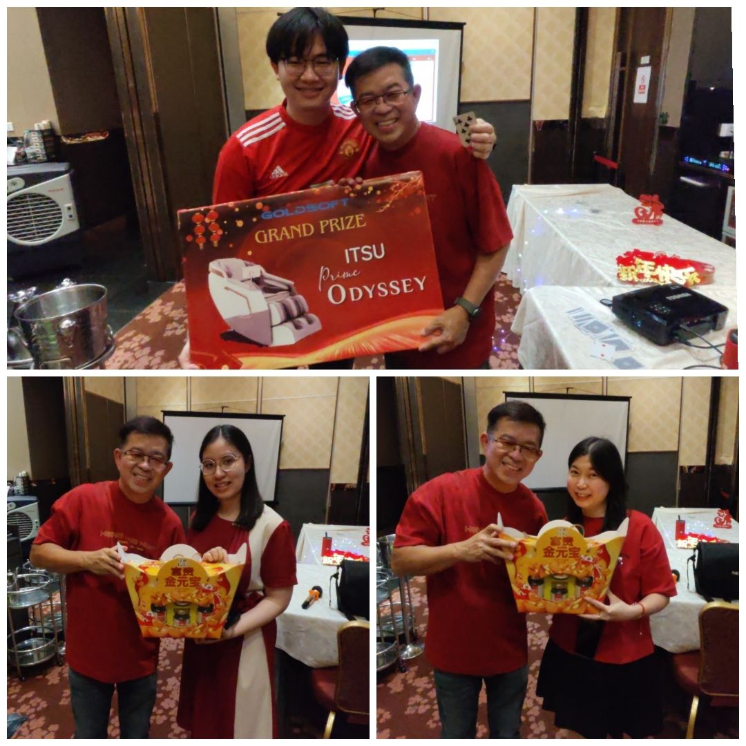 Goldsoft CNY Annual Dinner 2025 grand prizes winner