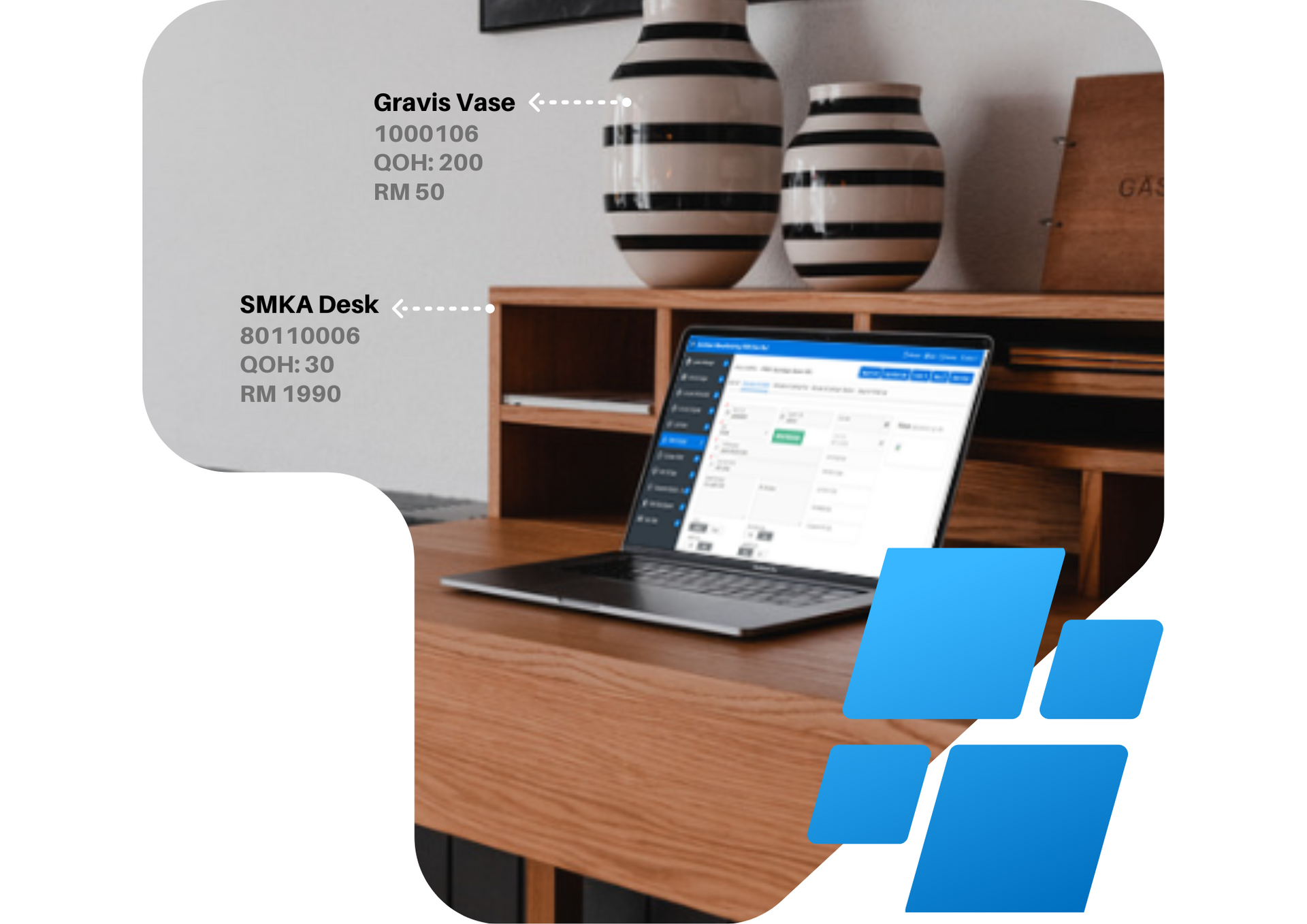 Furniture inventory always in-sync across showrooms and warehouses Furniture inventory always in-sync across showrooms and warehouses
