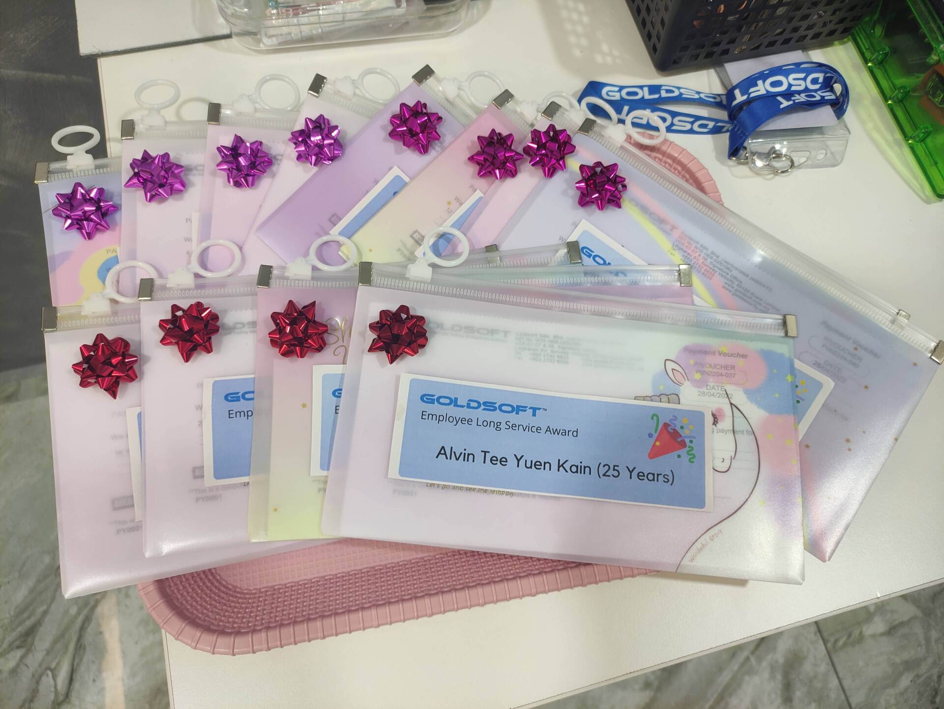 Goldsoft Employee Long Service Award