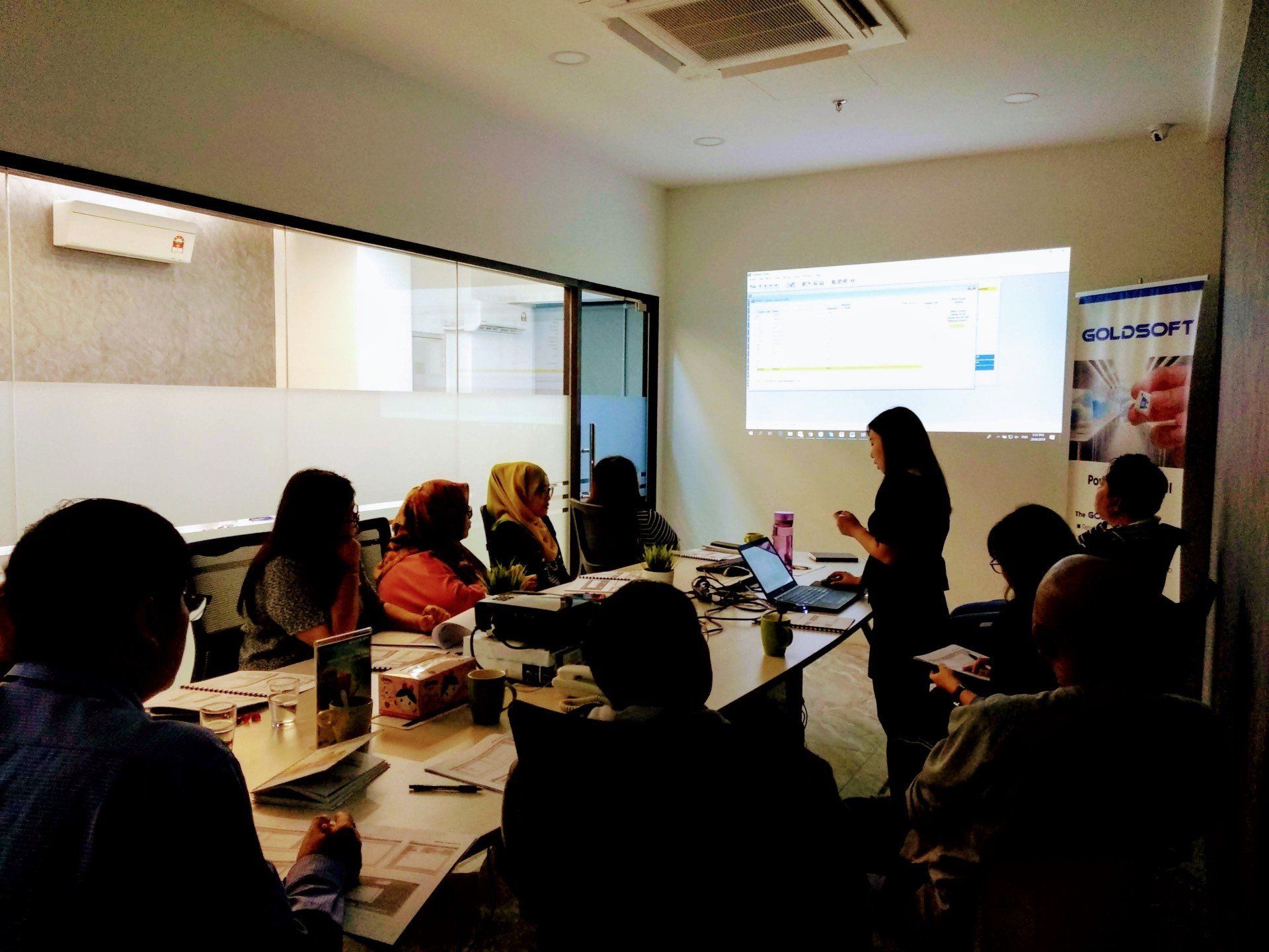 Goldsoft Retail POS workshop at Goldsoft Training Room