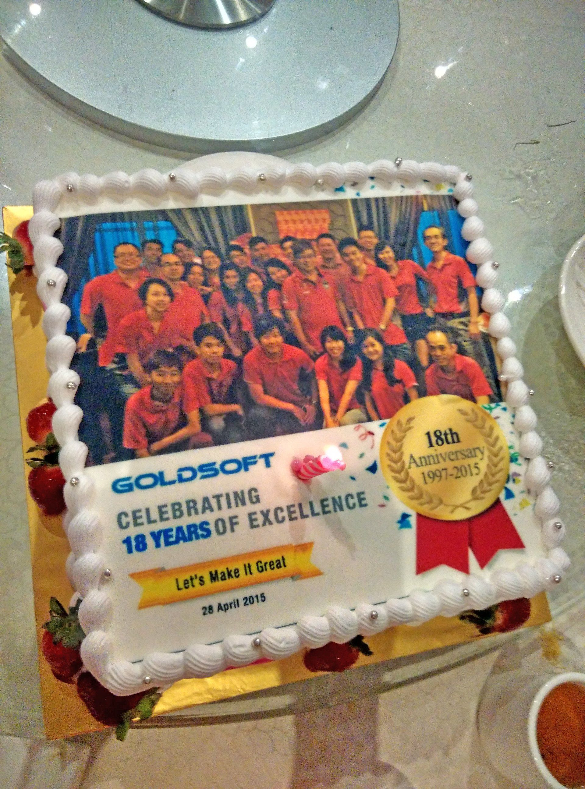 Goldsoft 18th Anniversary