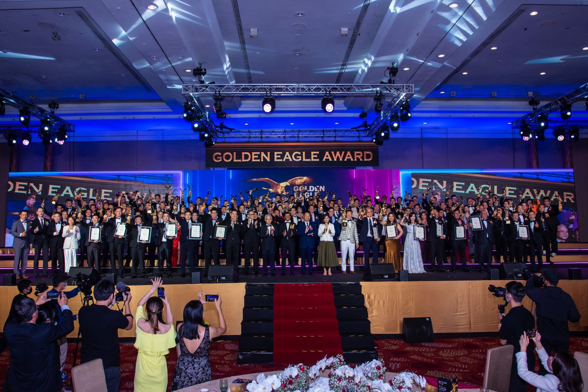 Goldsoft Winning The Golden Eagle Award- Excellent Eagle Category.