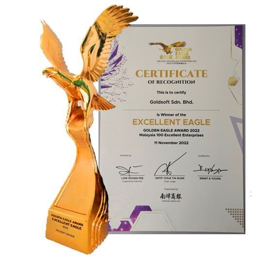 Goldsoft won Golden Eagle Award 2022