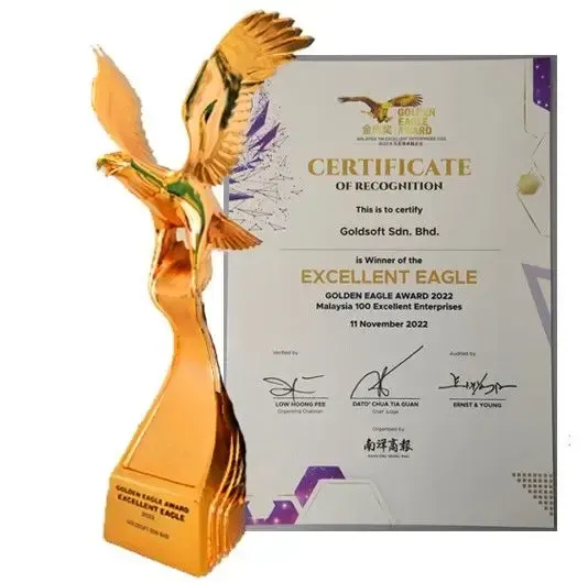 Goldsoft won Golden Eagle Award 2022
