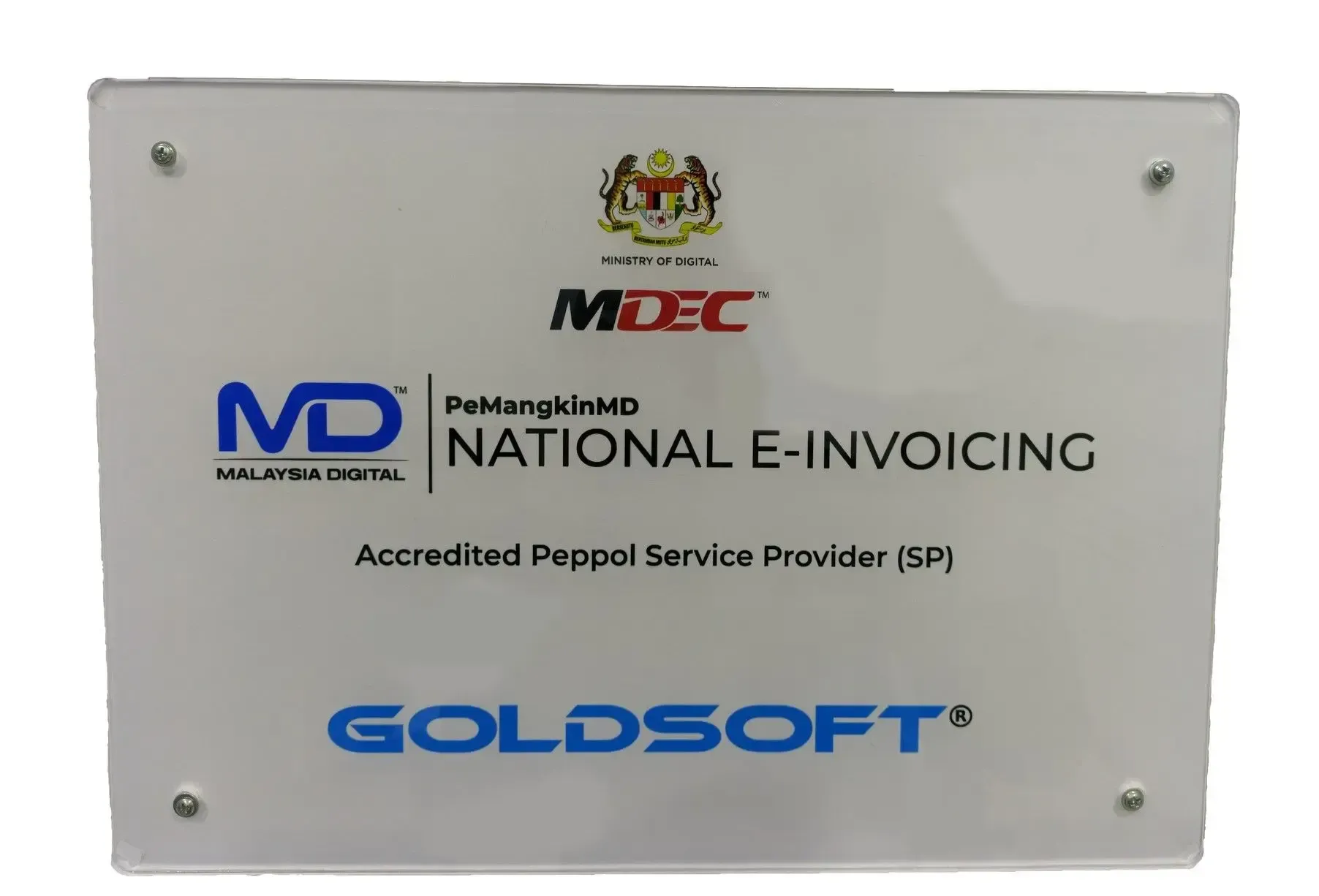 Goldsoft certified as Accredited Peppol Service Provider (SP) for e-invoicing