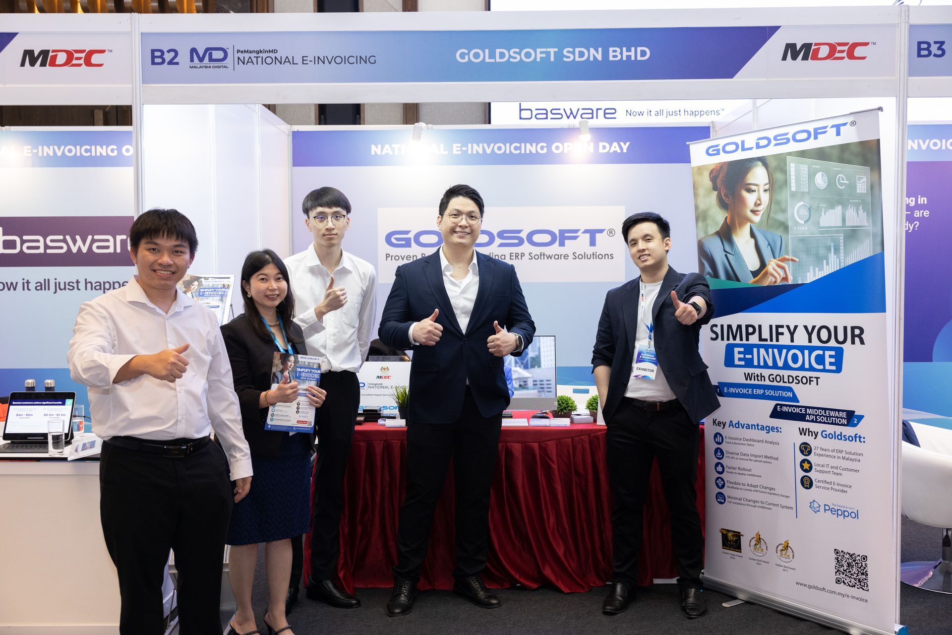 Goldsoft in MDEC event