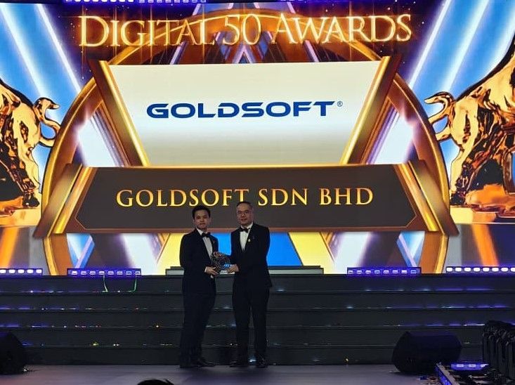 Goldsoft winning The Distinguished Bull Award