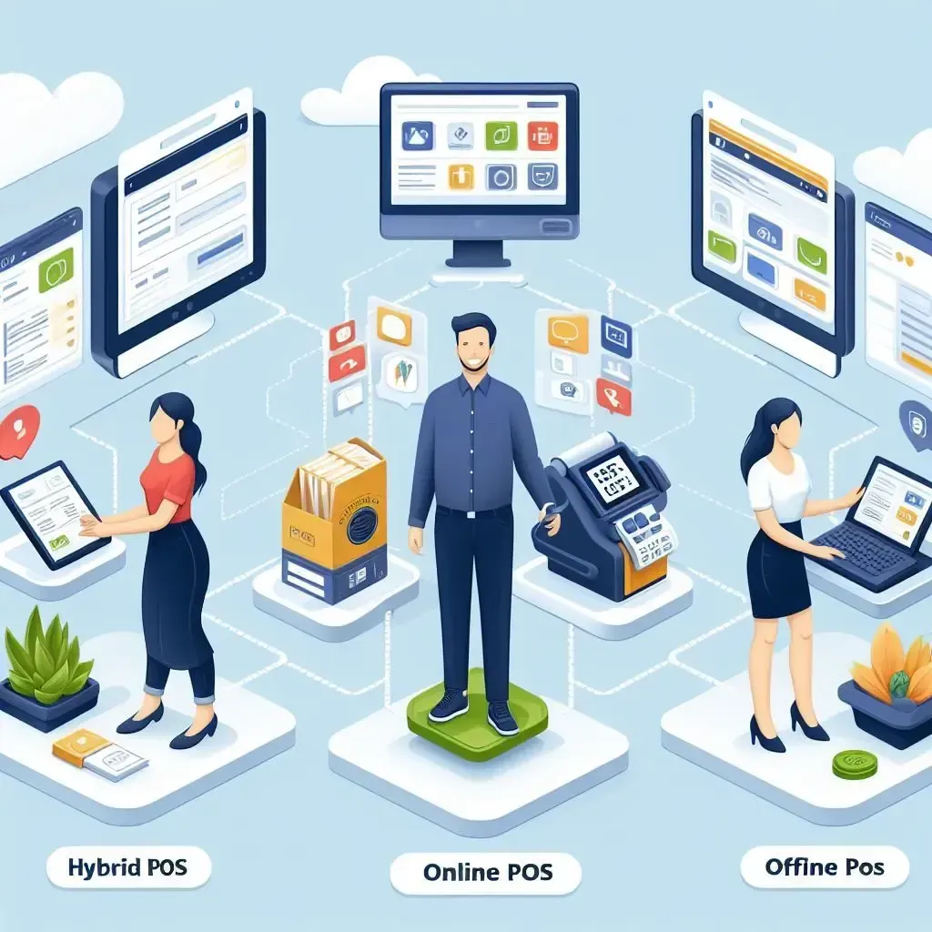 Goldsoft Hybrid POS, Online POS and Offline POS