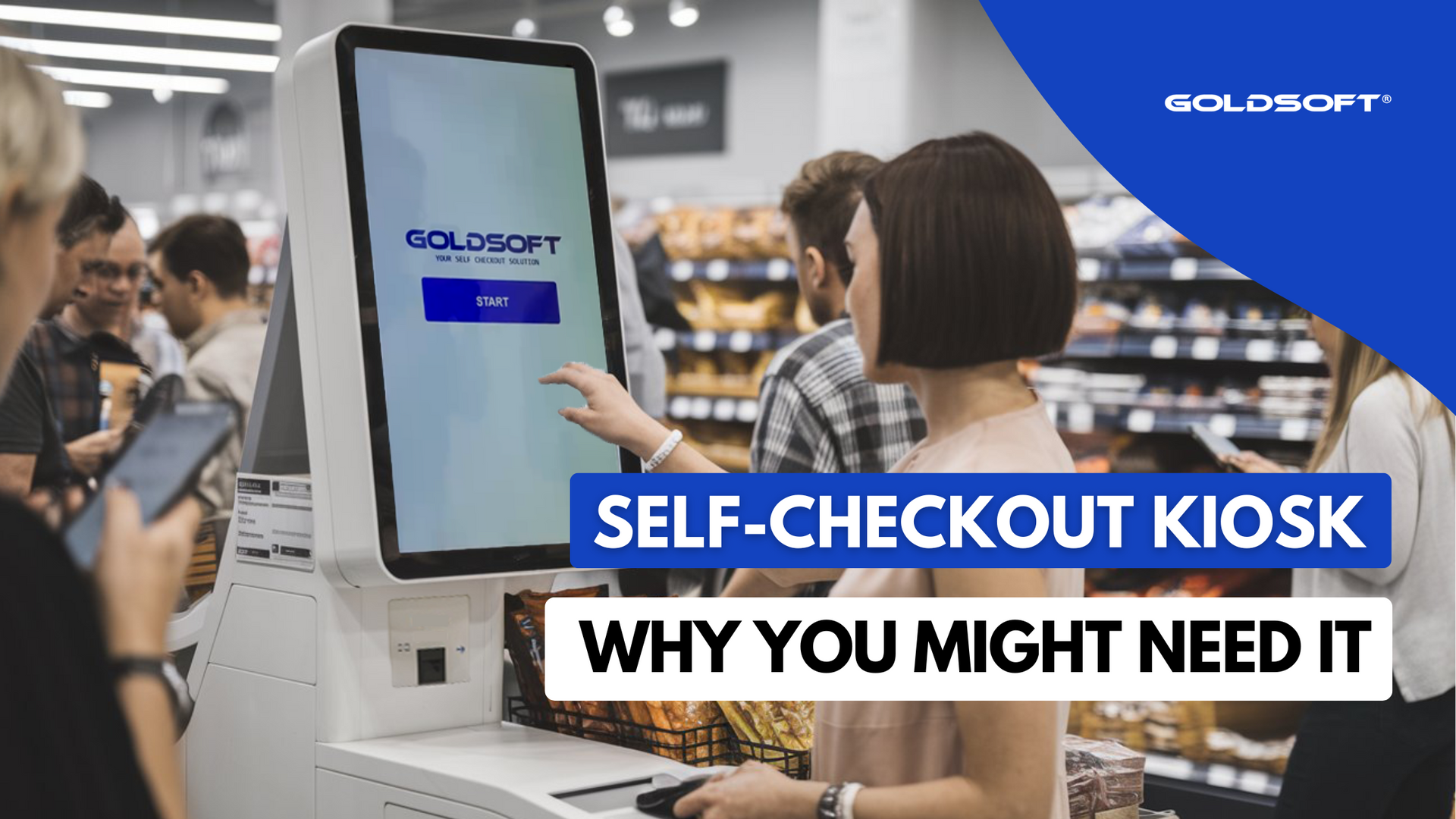 Goldsoft Self-Checkout Kiosk
