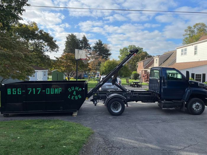 dump4less roll-off dumpster