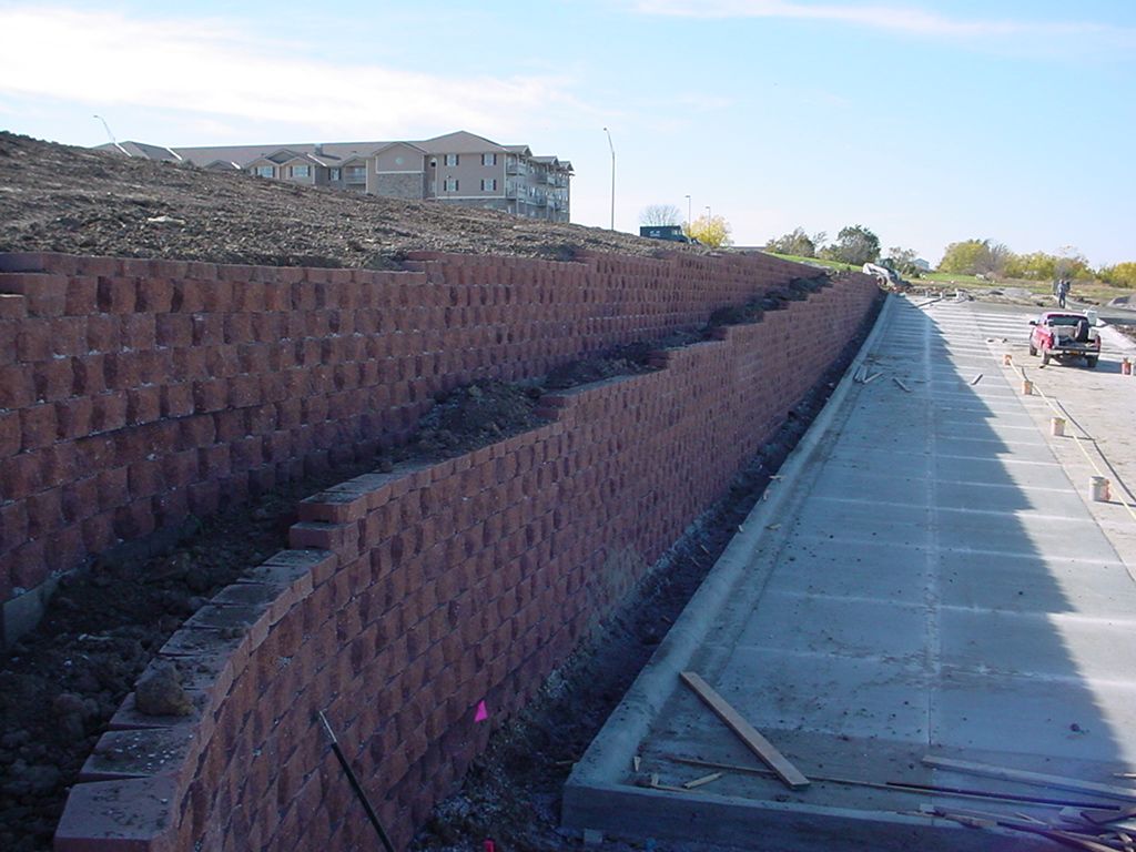 Retaining Wall for commercial