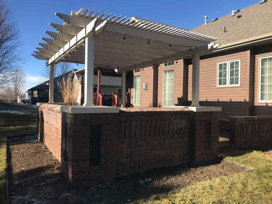 Pelgoras Outside The House — Lincoln, NE — Dreamscapes Inc.