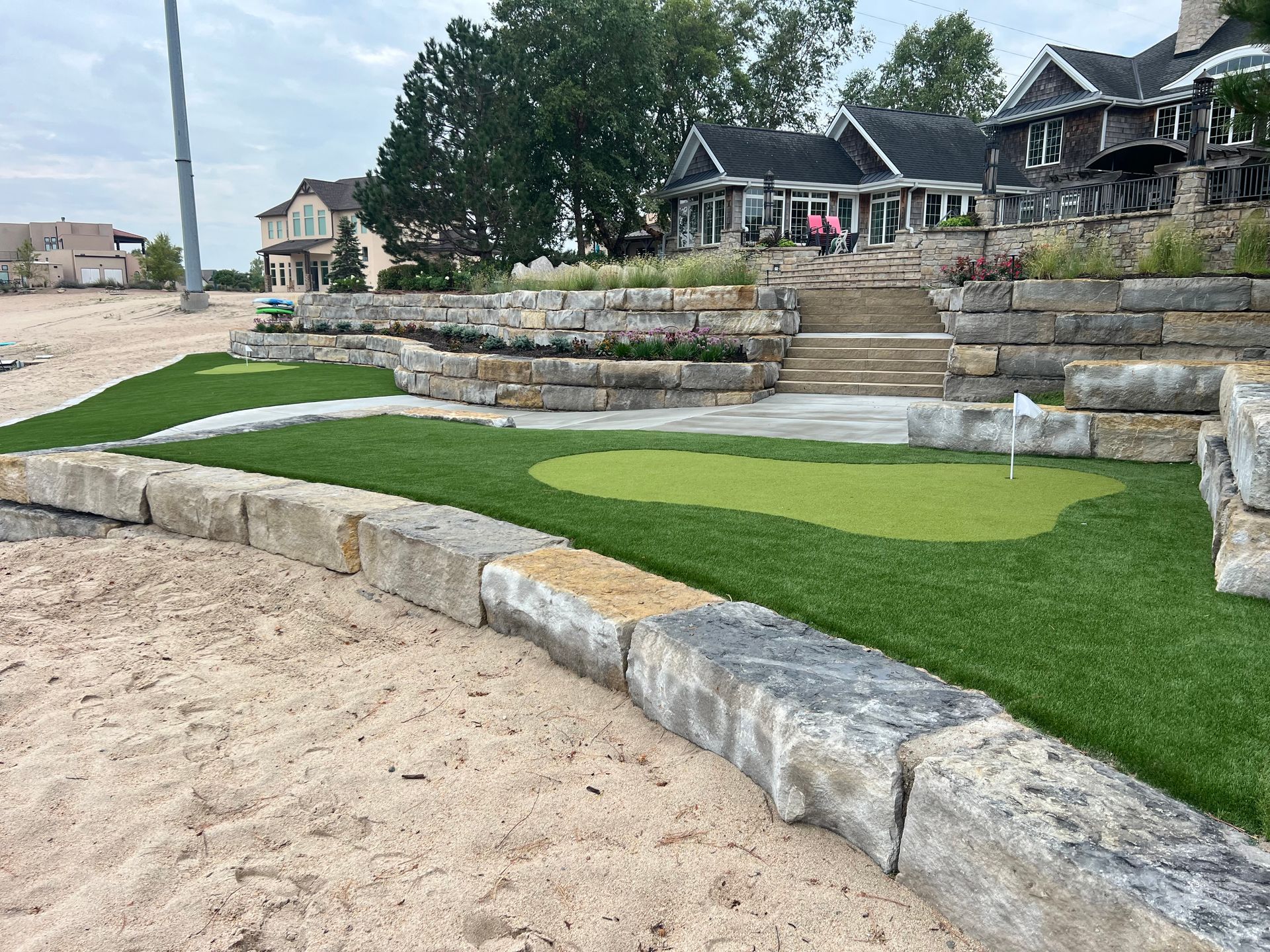 House Retaining Walls