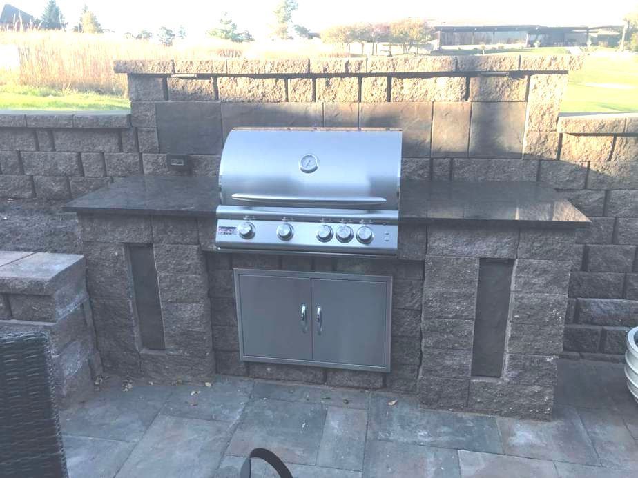 Stove Front View — Lincoln, NE — Dreamscapes Inc.