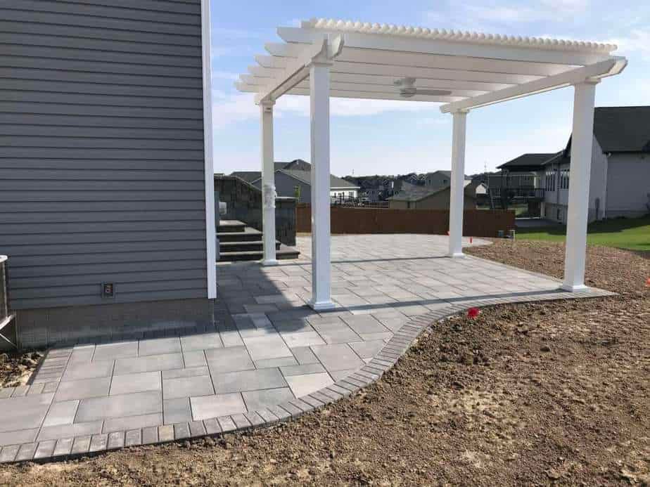 Pergolas White Design — Lincoln, NE — Dreamscapes Inc.