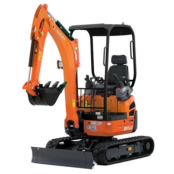 mini escavatore cingolato kubota