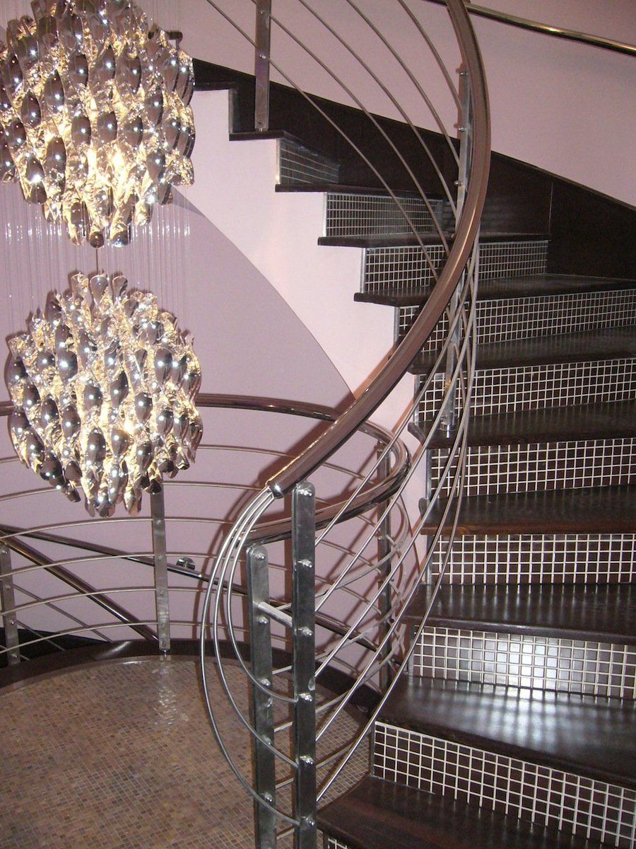 Ringhiera scala interna